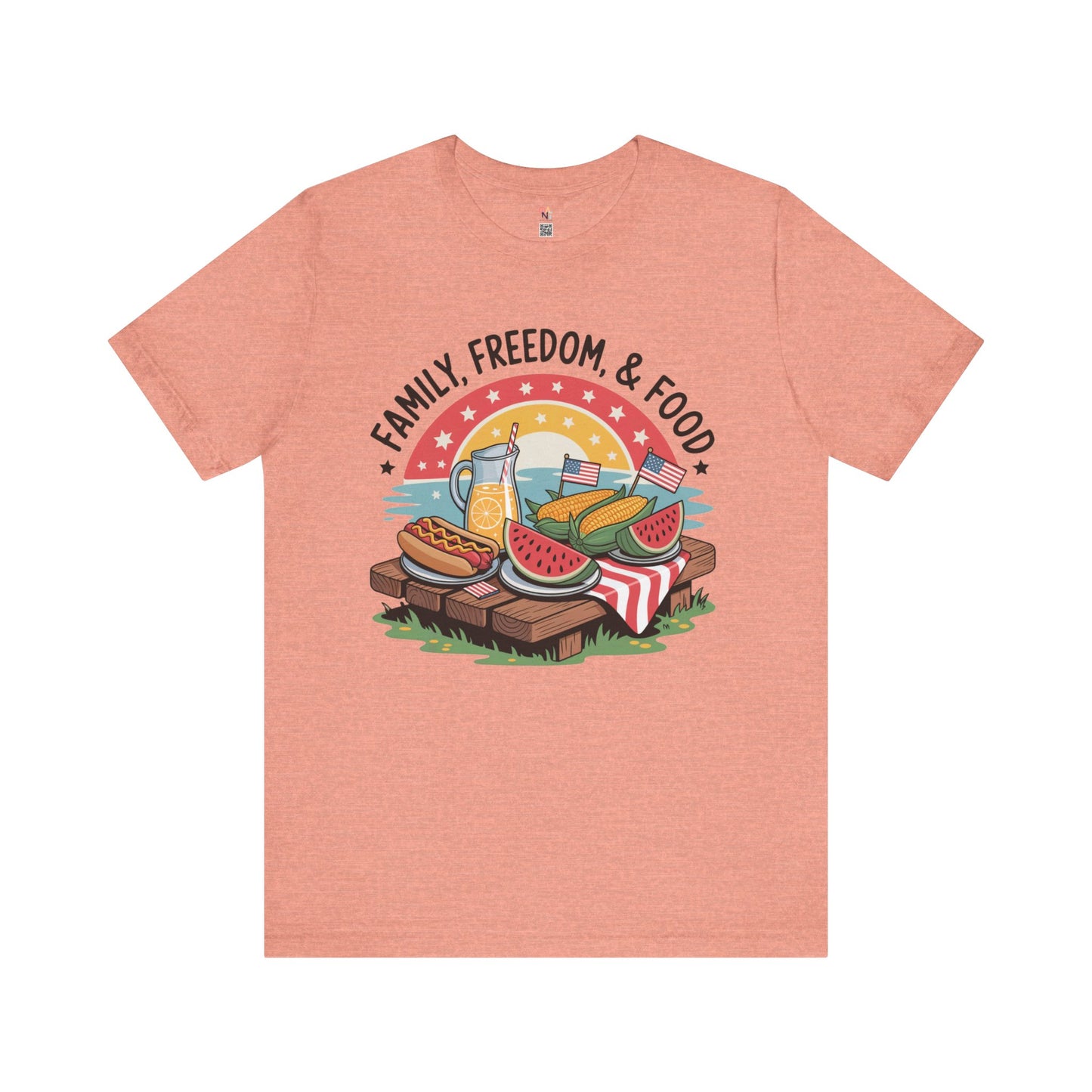 Family Freedom Food T-Shirt