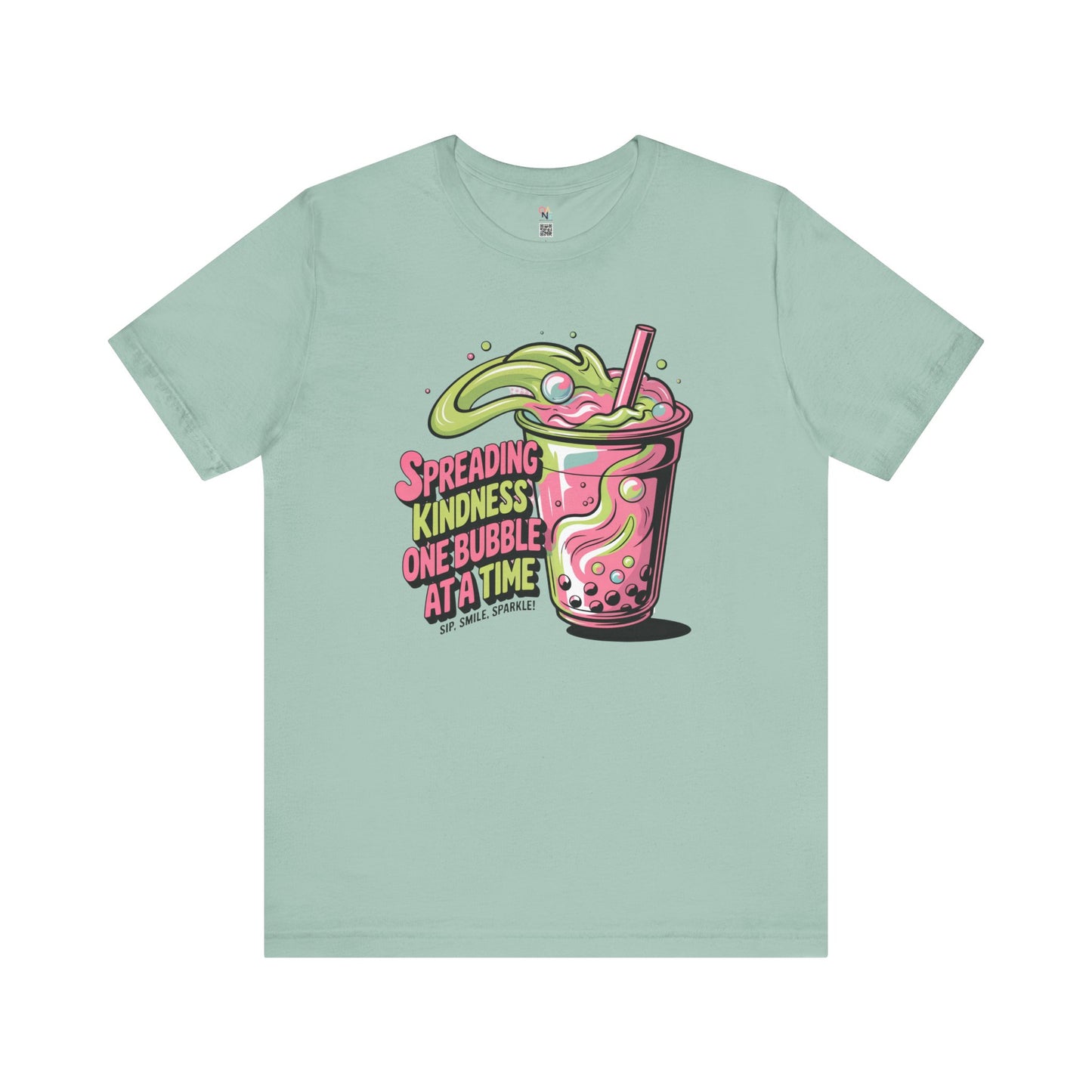 Spreading Kindness Bubble Tee – Unisex ‘Be Kind’ T-Shirt | Positive Message Shirt