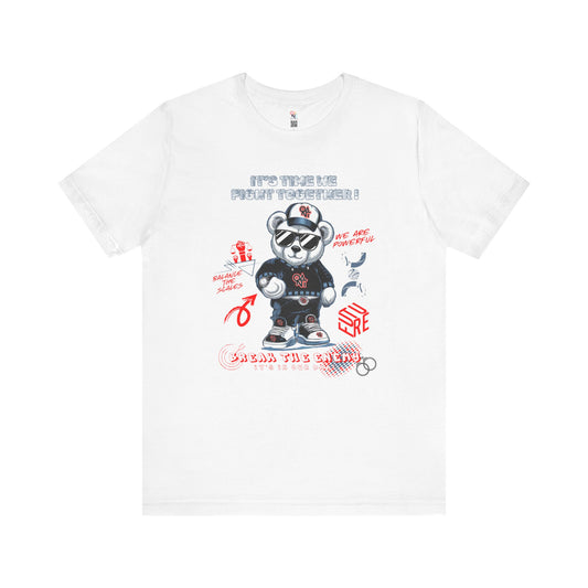 ONAT "It’s Time To Fight Together" Bear Graphic Tee
