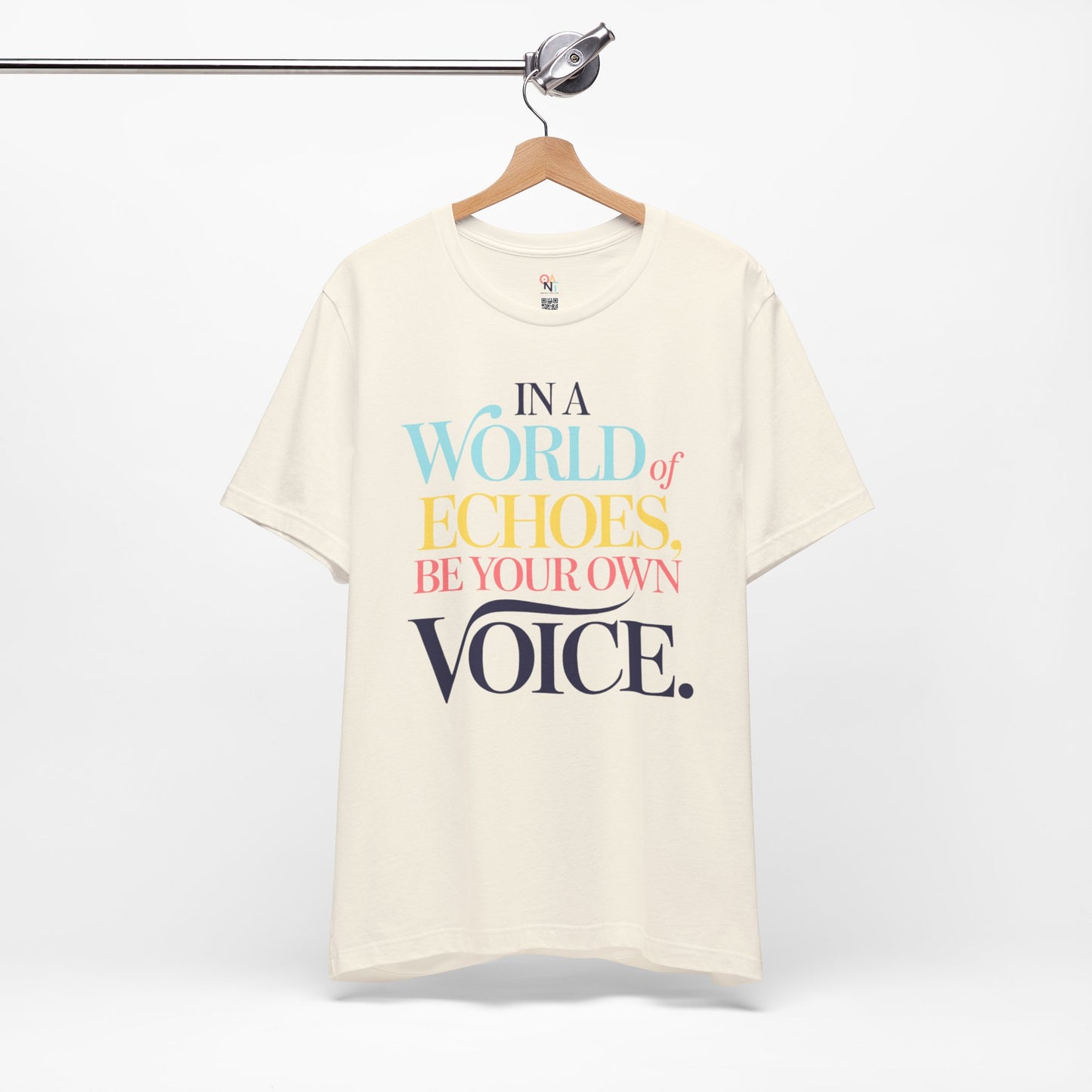Be Your Own Voice Tee – Inspirational Unisex T-Shirt for Creatives | Motivational Apparel