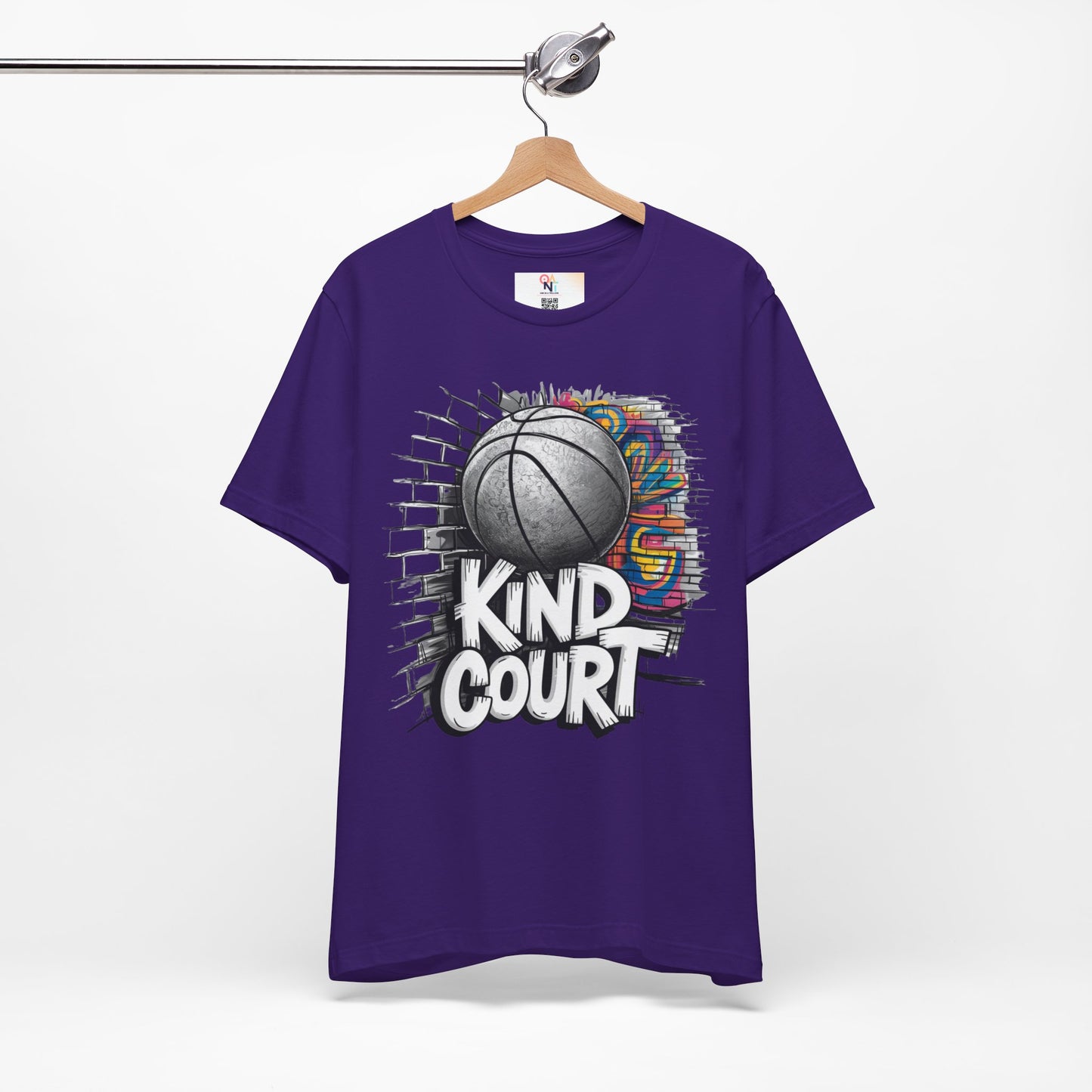 Basketball Kind Court Unisex T-Shirt - Show Your Kindness on the Court