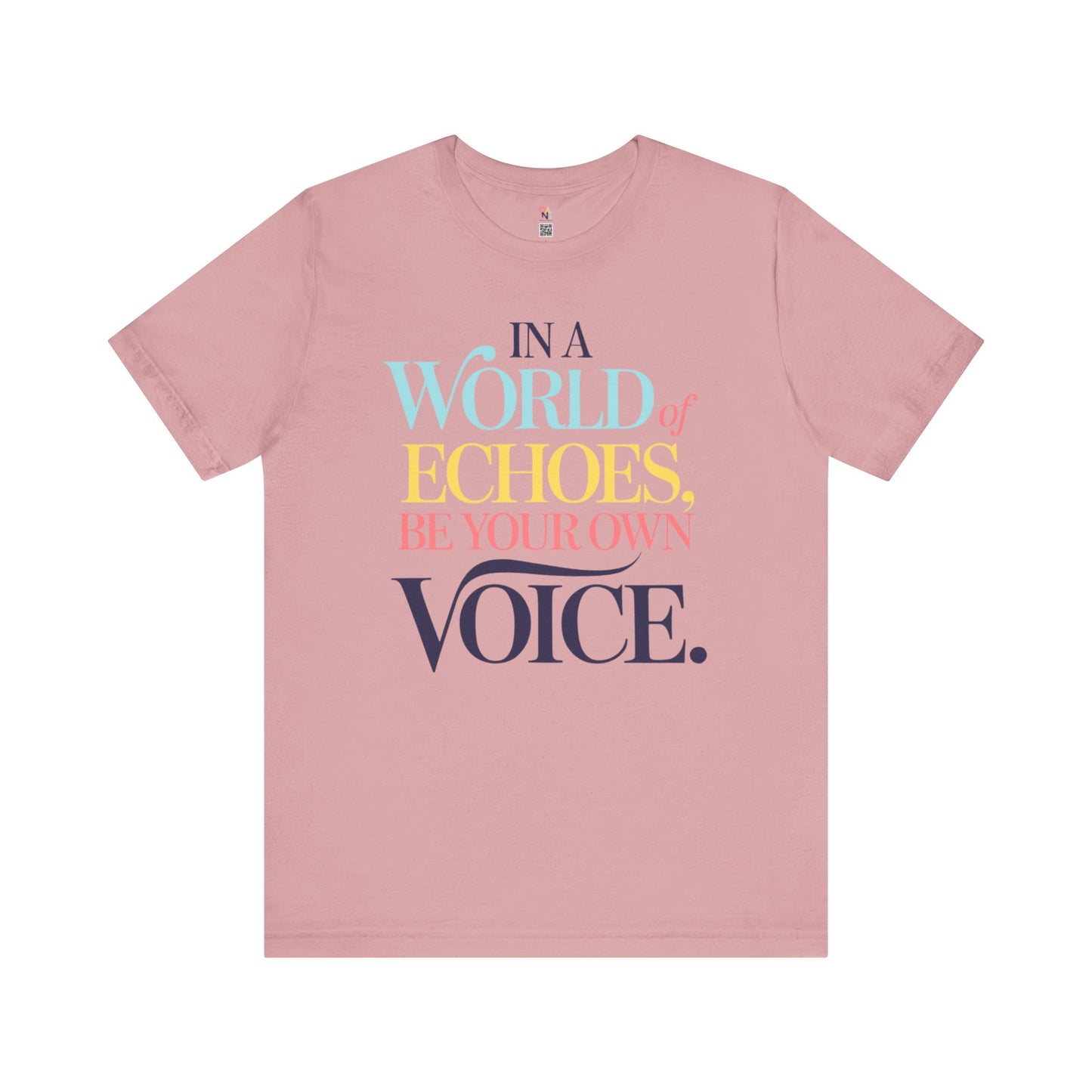 Be Your Own Voice Tee – Inspirational Unisex T-Shirt for Creatives | Motivational Apparel