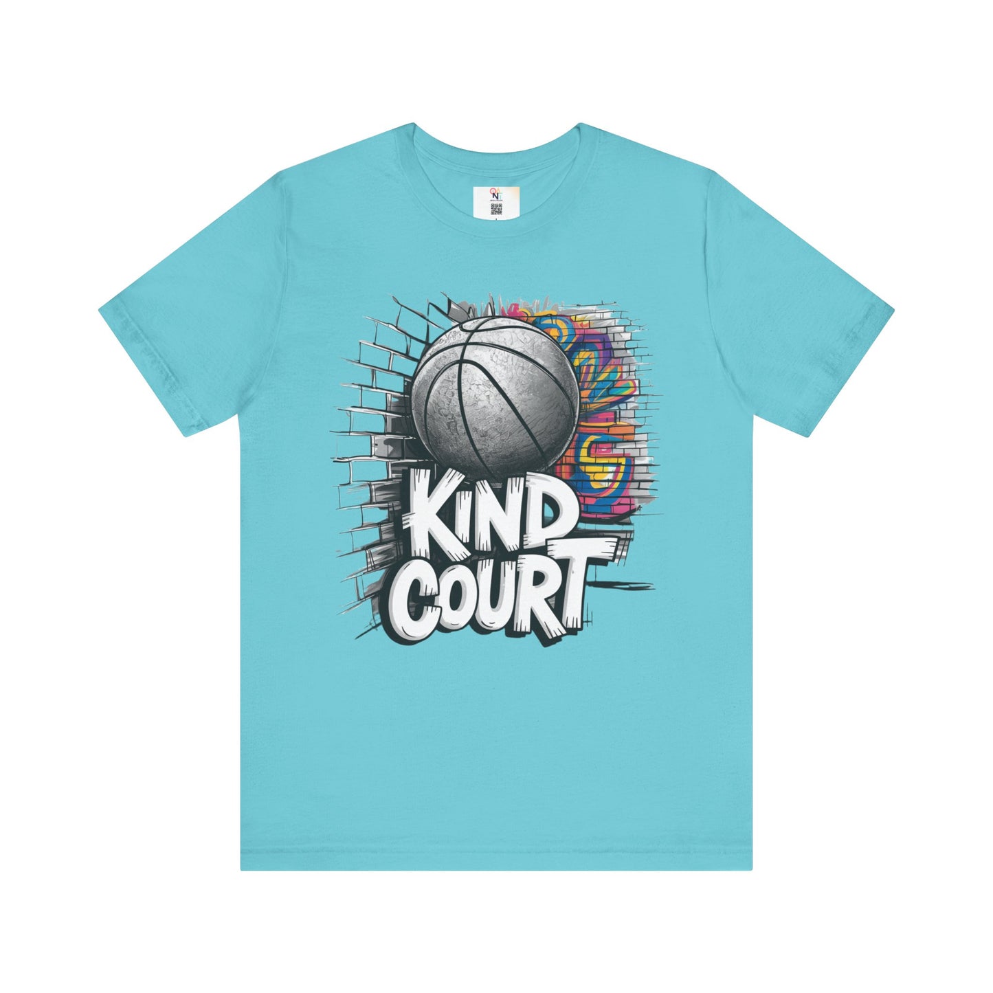 Basketball Kind Court Unisex T-Shirt - Show Your Kindness on the Court