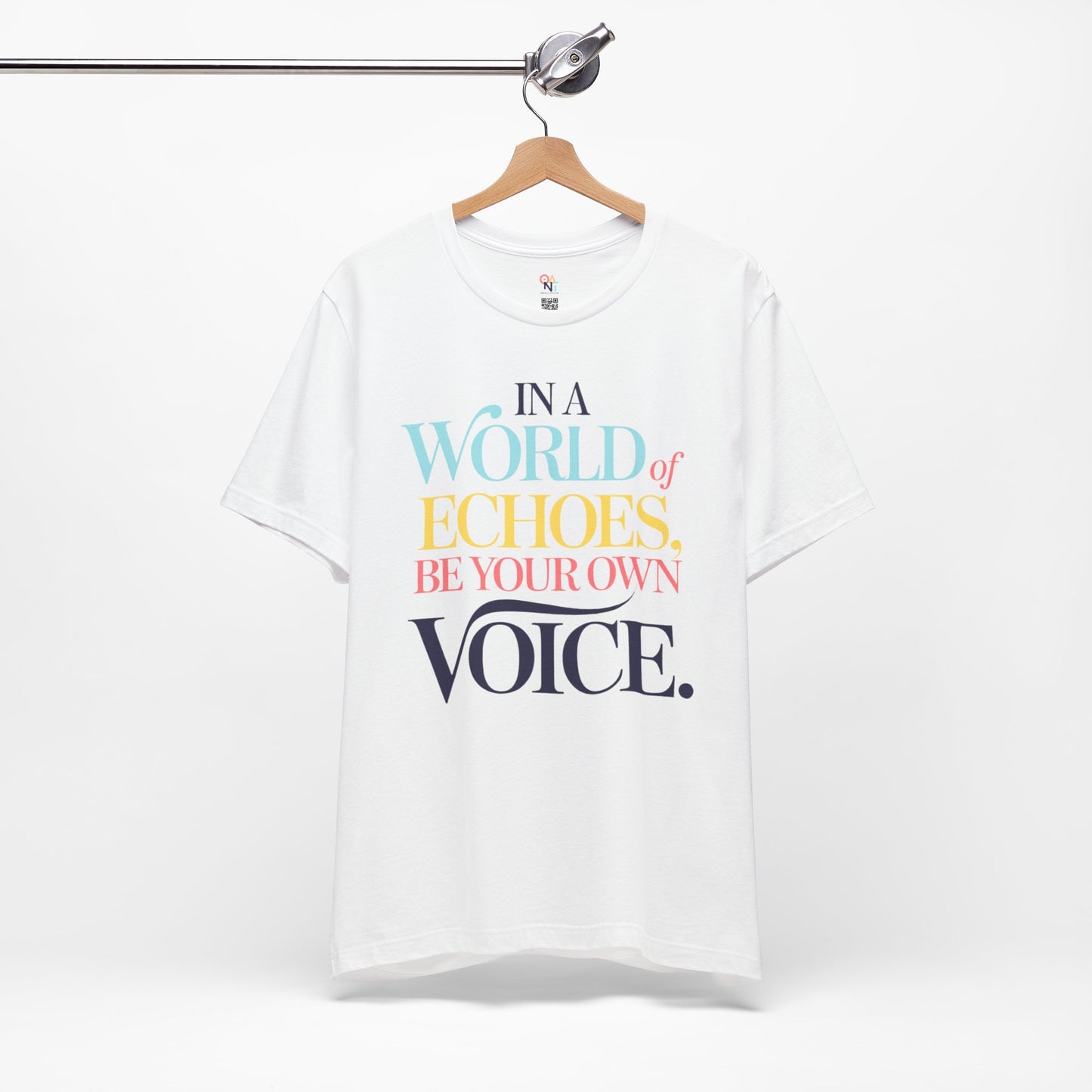 Be Your Own Voice Tee – Inspirational Unisex T-Shirt for Creatives | Motivational Apparel