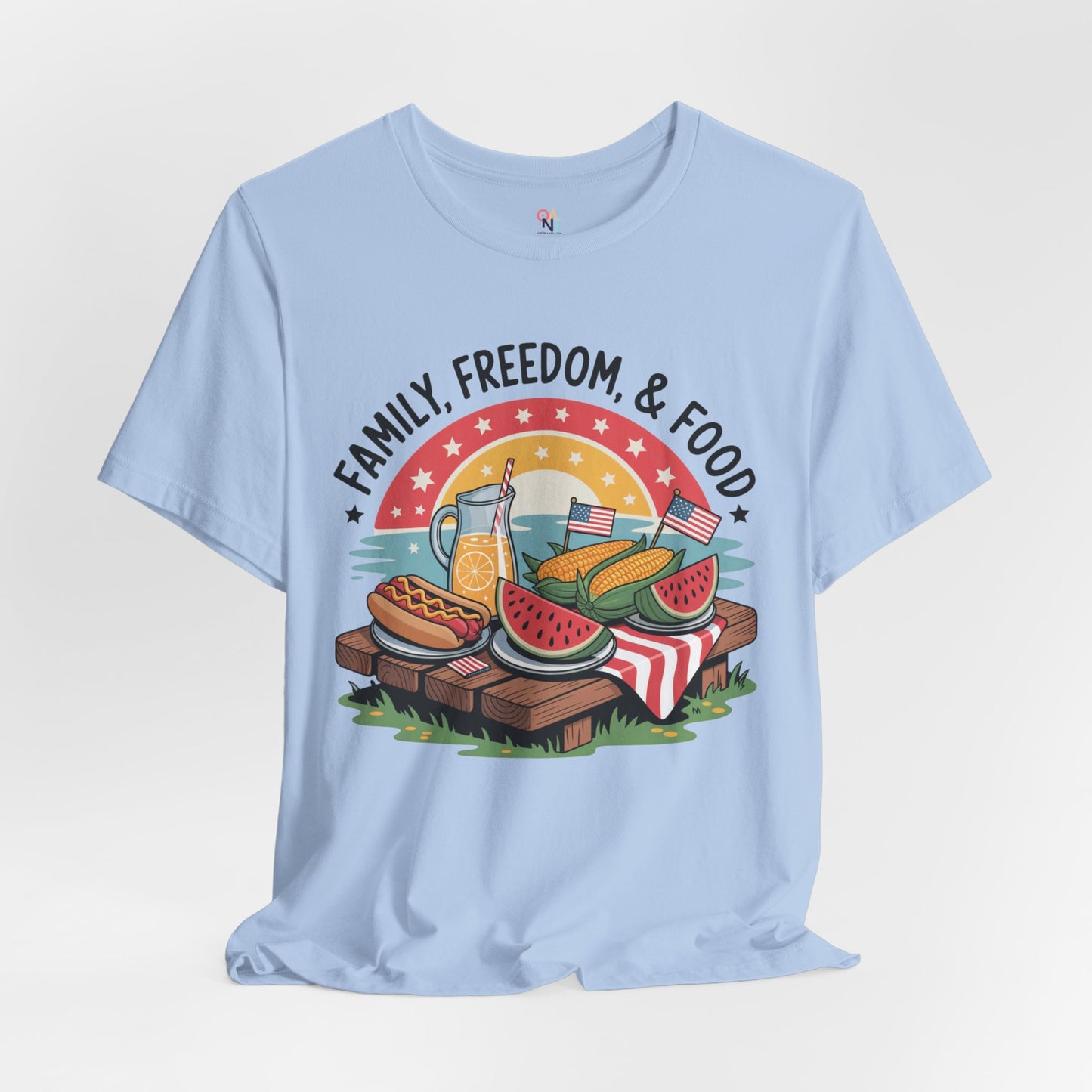 Family Freedom Food T-Shirt