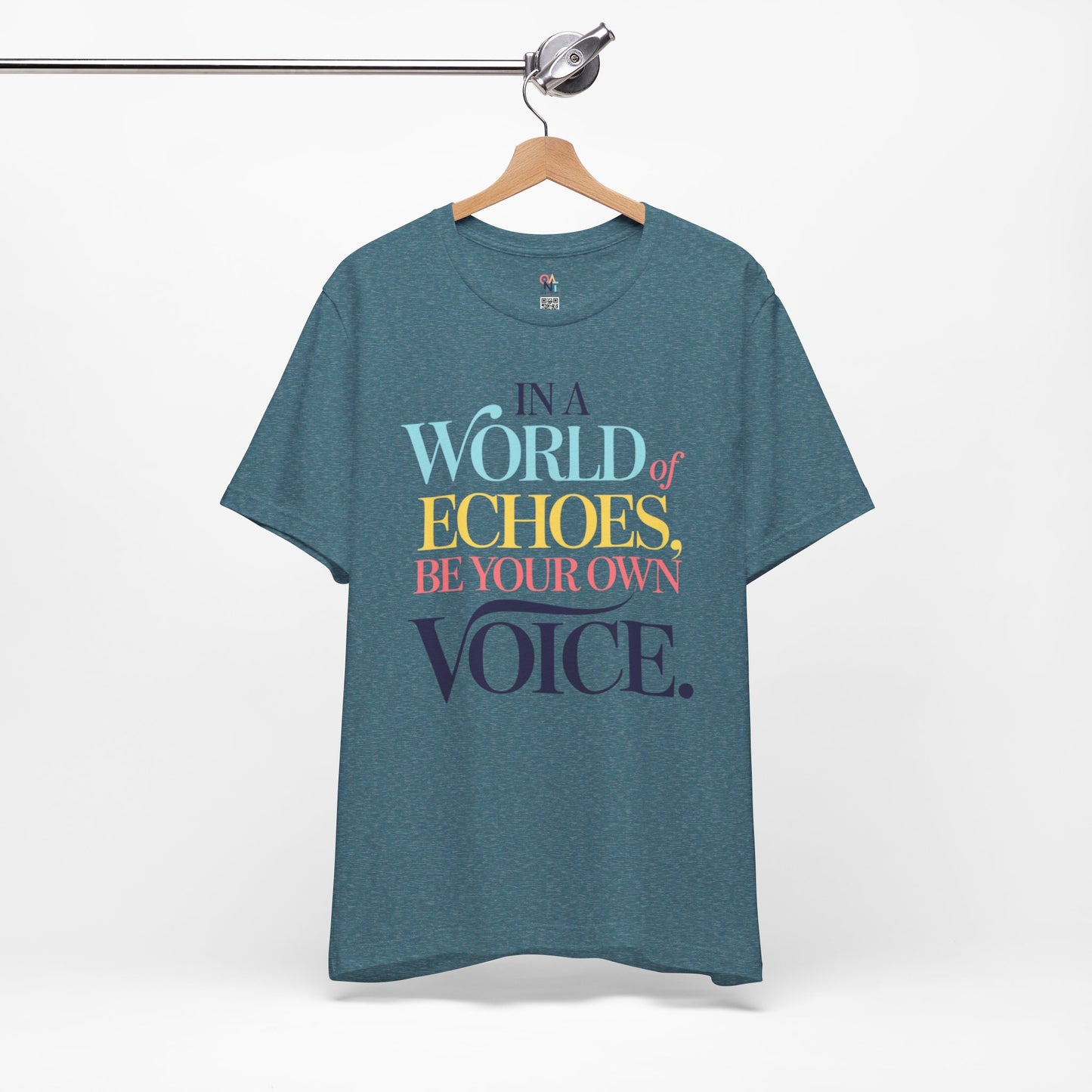 Be Your Own Voice Tee – Inspirational Unisex T-Shirt for Creatives | Motivational Apparel