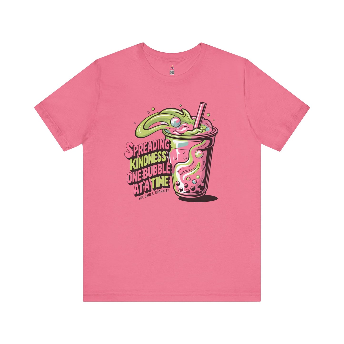 Spreading Kindness Bubble Tee – Unisex ‘Be Kind’ T-Shirt | Positive Message Shirt