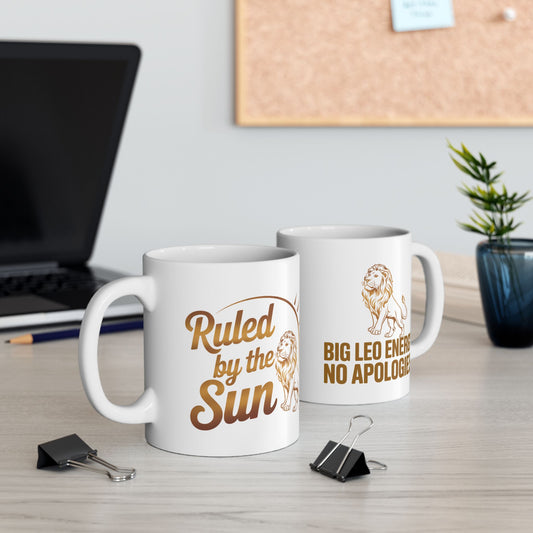 Motivational Ceramic Mug – Big Leo Energy, Perfect for Coffee Lovers, Inspirational Gift, Home Office Decor, Zodiac Mug, Astrology, [...]
