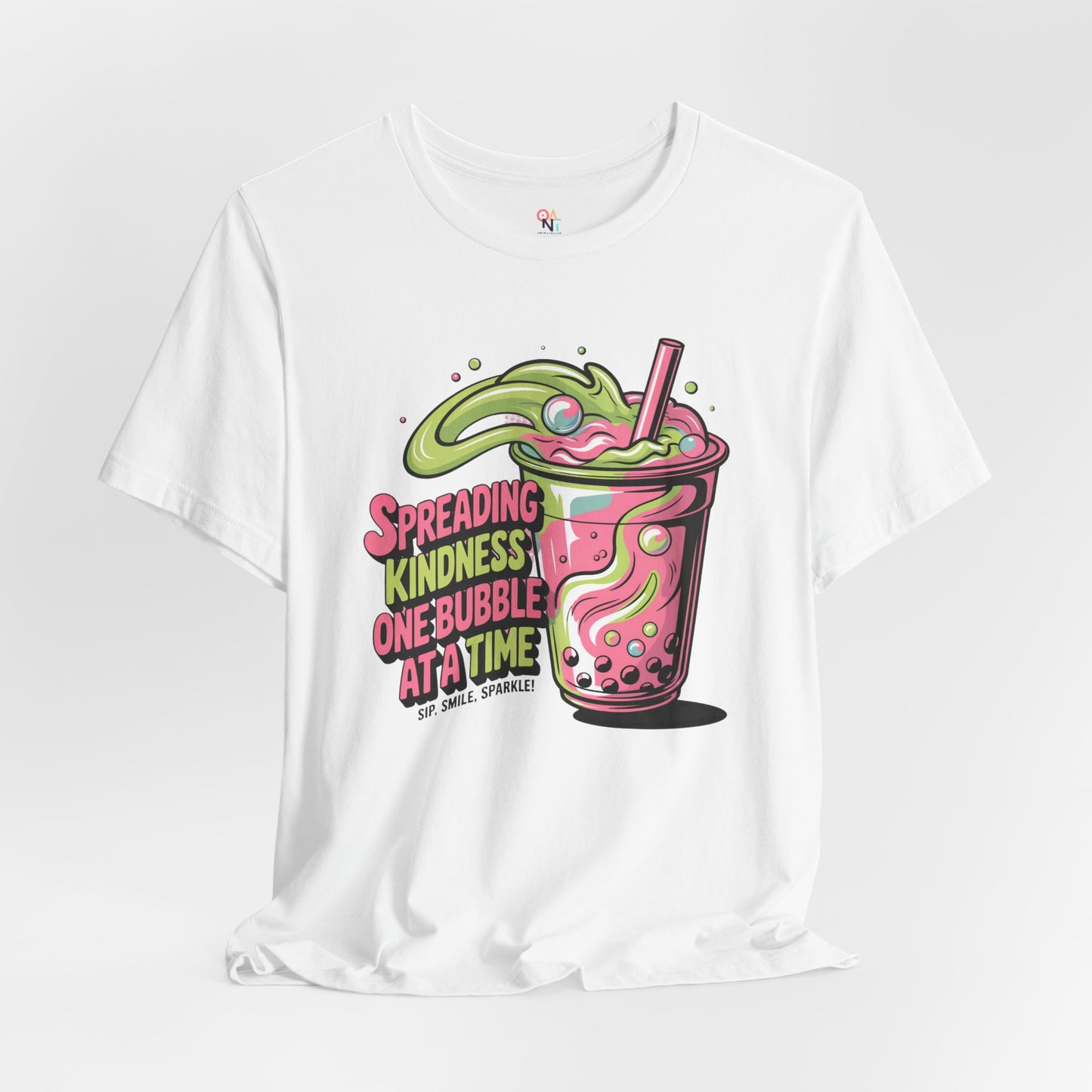 Spreading Kindness Bubble Tee – Unisex ‘Be Kind’ T-Shirt | Positive Message Shirt