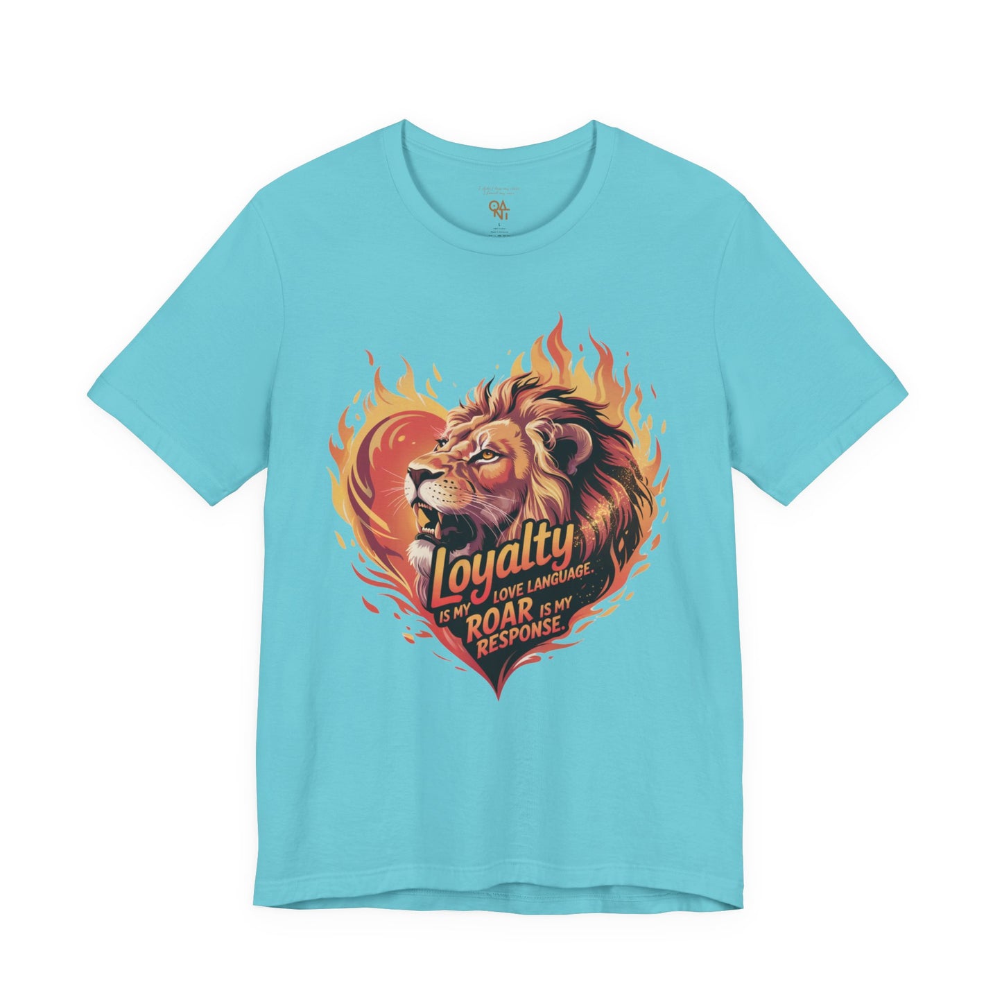 Leo Gift Set – “Loyalty Is My Love Language. Roar Is My Response.” T-Shirt, Mug, Tumbler & Tote for Leos