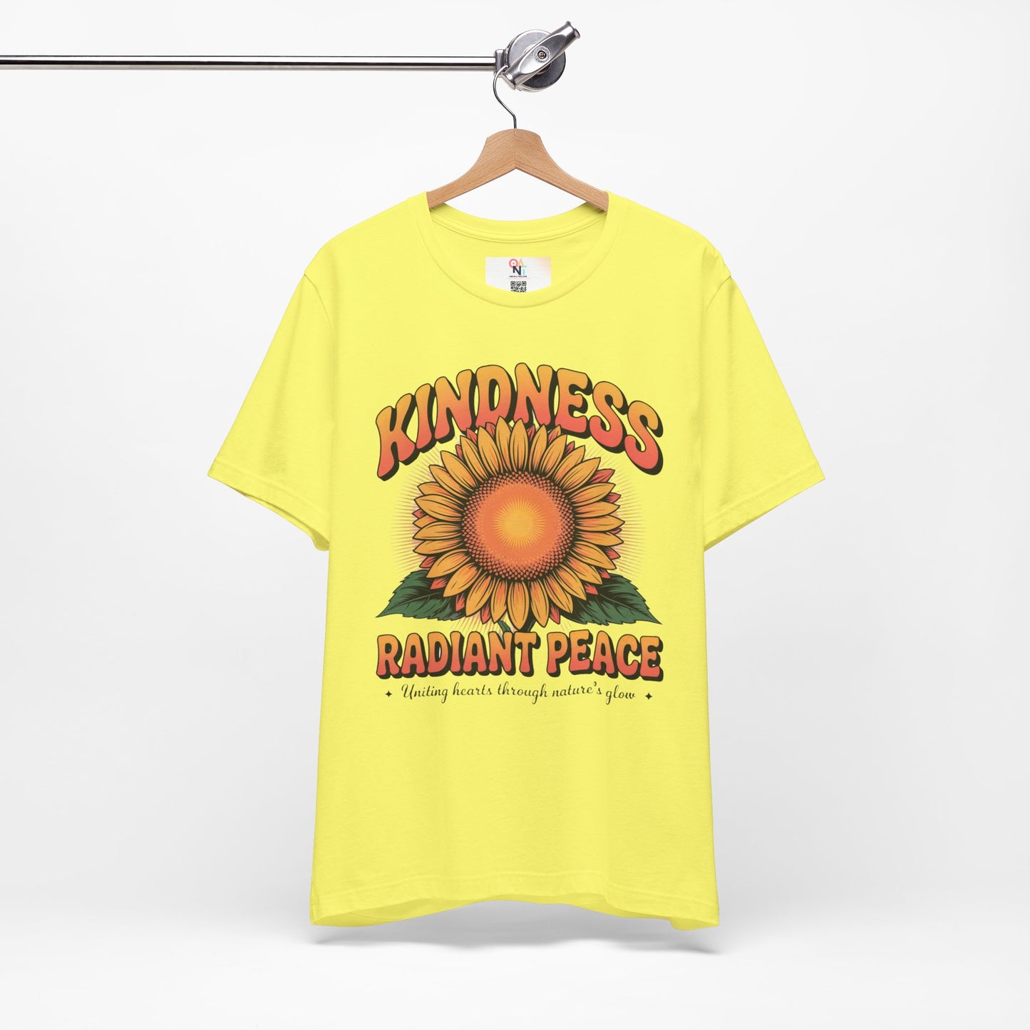 Kindness Radiant Peace Sunflower Tee
